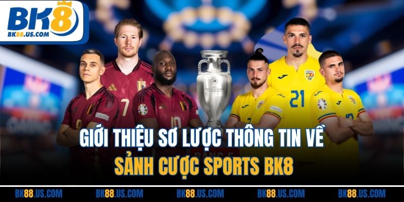 Giới thiệu sơ lược thông tin về sảnh cược Sports BK8